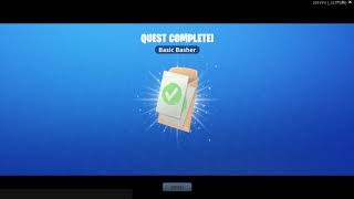 Fortnite Gifts nBKg unlocks the NEW quotBasic Basherquot pickaxe  sk8NPLay nBKg [upl. by Sivahc933]