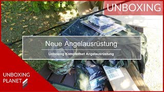 Boilie Angelausrüstung mit viel Zubehör  Unboxing Planet [upl. by Fermin]