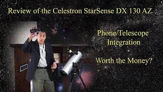 Review of the Celestron StarSense Explorer DX 130AZ  Navigate With Your Phone [upl. by Yseulta]