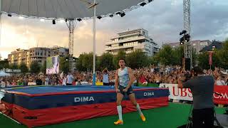 Armand Duplantis 610m  Men pole vault  Athletissima 2022 Lausanne [upl. by Onairda158]