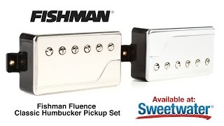 Fishman Fluence Classic Humbuckers Review by Sweetwater [upl. by Llenor]