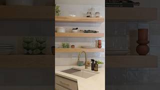 How to make floating shelves diy woodworking customwork homeimprovement smallbusiness fyp fy [upl. by Yslek]