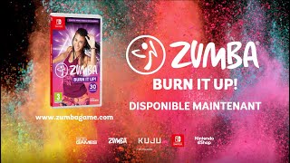 Zumba Burn it up  Bandeannonce de lancement FR [upl. by Bailie]