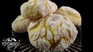 Recipes using cake mixes 25 Lemon Crinkle Cookies [upl. by Australia]