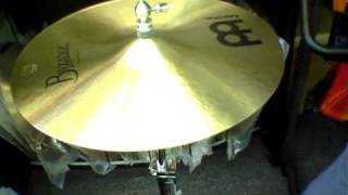 Meinl Byzance 15quot Medium Hi Hat Cymbals [upl. by Petracca]