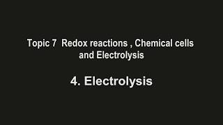 【HKDSE 逐課快講】《字幕》Chem Topic 74 Electrolysis 電解  光速DSE [upl. by Rosalinda]