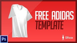 FREE Adidas Shirt Template  OJH Design [upl. by Valentina]