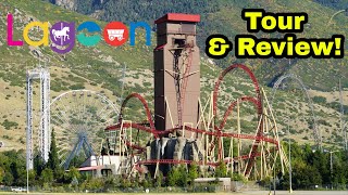 Lagoon Amusement Park Full Tour amp Review  POVs 2020 [upl. by Fayina]