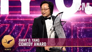 Jimmy O Yang Wins Comedy Award LIVE From the 19th Unforgettable Gala [upl. by Nrubliw21]