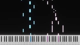 Genshin Impact Moonlike Smile Dragonspine Theme Piano Cover Tutorial [upl. by Brande290]