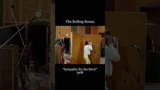 Amazing footage of The Rolling Stones recording “Sympathy for the Devil” 🔥 music classicrock [upl. by Nerac]