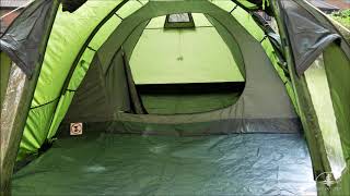 Eurohike Avon Deluxe 3 Person Tent Overview [upl. by Alatea]