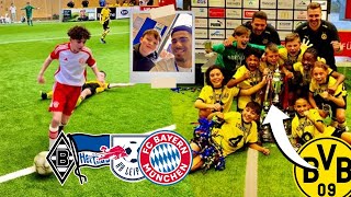 U12 BUNDESLIGA TURNIER mit BAYERN DORTMUNDLEIPZIG und Co wird komplett rasiert 🚨😱 [upl. by Davin]