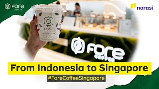 From Indonesia to Singapore ForeCoffeeSingapore  Special Project [upl. by Atteyek986]