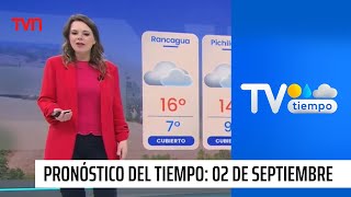 Pronóstico del tiempo 2 de septiembre 2024  TV Tiempo [upl. by Killion639]