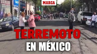 Así se sintió el terremoto de México I MARCA [upl. by Dennet]