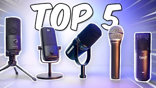 TOP 5 Micro USB pour Streamer  Shure MV7 Bird UM1 etc [upl. by Esilegna]