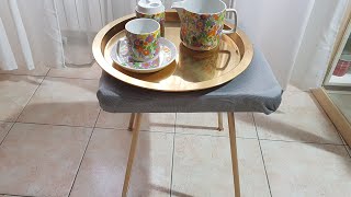 Tutorial su come restaurare uno sgabello vintage in modo creativo😍 [upl. by Arria781]