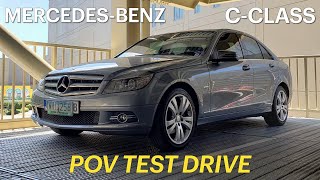 MercedesBenz C Class C 200 Kompressor W204  POV Test Drive [upl. by Braynard]