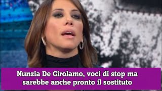 Nunzia De Girolamo voci di stop ma sarebbe anche pronto il sostituto [upl. by Mansfield620]