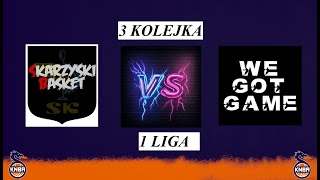 Skarżyski Basket vs We Got Game  TOP 5  3 KOLEJKA  1 LIGA  SEZON 48 [upl. by Elinor]