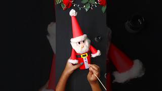 Coffee cup Santa claus 🧑‍🎄 easy to make 😱merry Christmas shorts diy [upl. by Swec213]