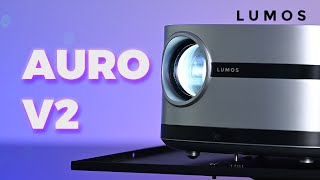 LUMOS AURO V2 Projector Review  Official Certified Netflix amp Youtube  In Depth Unboxing amp Review [upl. by Ogdon127]