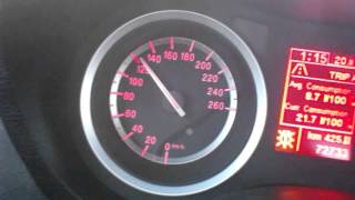 Alfa Romeo 159 24 jtdm acceleration 80160kmh [upl. by Annailuj]