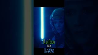 Luke vs Leia  Star Wars The Rise of Skywalker starwars starwarsfan lucasfilm musicvideo [upl. by Heman7]