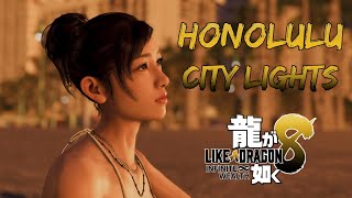 Like a Dragon Infinite Wealth Karaoke  Honolulu City Lights Perfect Score [upl. by Sixela444]