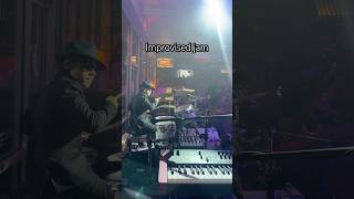 Improvised jam with The Texas Bluesmen bluesbrothers drums livemusic blues friscotx band [upl. by Alfie]