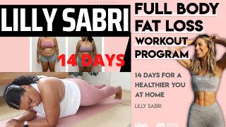 I Tried Lilly Sabris 14 day Fat Loss Workout Challenge LOSE WEIGHT FAST [upl. by Quinlan393]