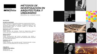 URP FAU Métodos de investigación en arquitectura y Urbanismo Cápsulas con Invitados [upl. by Seften]