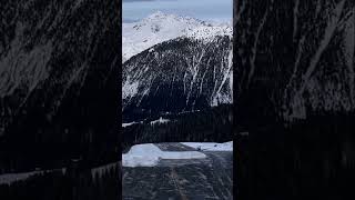 TakeOff From The Courchevel Airport thegaumannsabroad shorts [upl. by Goldston]