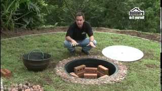 Builders DIY Designing your Garden  Adding a Water Feature [upl. by Enayr]