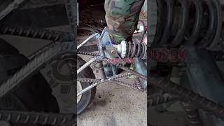 Build Swing Arm Scooter shorts homemade build diy scooter arm [upl. by Gabbie]