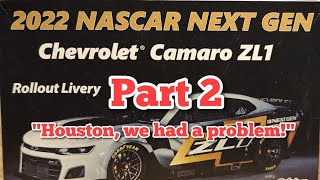 Salvinos JR Rollout Livery Camaro NASCAR Group build part 2 [upl. by Ainiger]