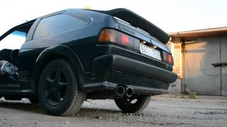 Vw scirocco mk2 vr6 exhaust sound [upl. by Baten]