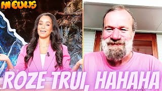 Wim Hof giert met de sterren van Shownieuws ‘Roze trui hahaha’ [upl. by Leo203]