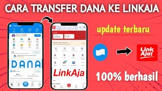 Cara transfer Dana ke LinkAja terbaru  top up linkaja via dana [upl. by Enrobialc]