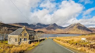 Driving in Beautiful Scotland  Road to Elgol  Dramatic Scenery on the Isle of Skye  April 2023 [upl. by Selimah724]