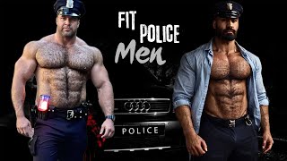 Fit Policemen 🚓 Muscles 💪  Fitness [upl. by Ellimahs]