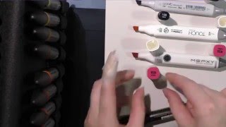 WampN ProMarkers vs Letraset Promarkers [upl. by Enellij]