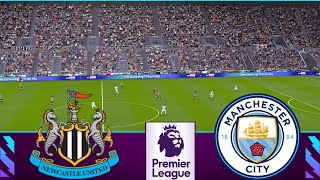 Newcastle United vs Manchester City  Premier League 202425  eFootball Match [upl. by Nitnerb]