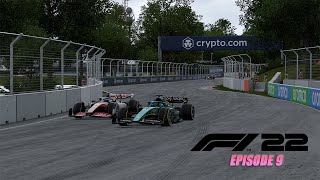 UNBELIEVABLE COMEBACK  EARLY RACE CRASH  F1 22 Haas Career Mode  Episode 9 [upl. by Natsuj112]