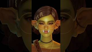 I Turned my sim into a Goblin 👹  The Results are INSANE 😱😳 shorts ts4 createasim [upl. by Laamaj234]