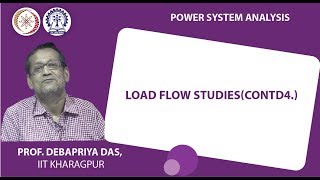 Lecture 30  Load flow studiesContd [upl. by Aynod516]