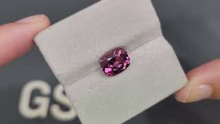 Cushion cut rhodolite 387 carats 7452 [upl. by Acisset988]