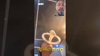 Vipe rings 😱😱 smoker smocking shorts trending viralvideo [upl. by Sulecram]