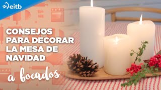 Consejos para decorar la mesa de navidad y crear un ambiente cálido y acogedor [upl. by Raviv]